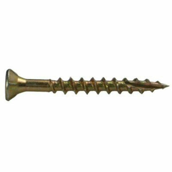 Swivel No. 8 x 2 in. Construction Wood Screw, Gold SW2811948